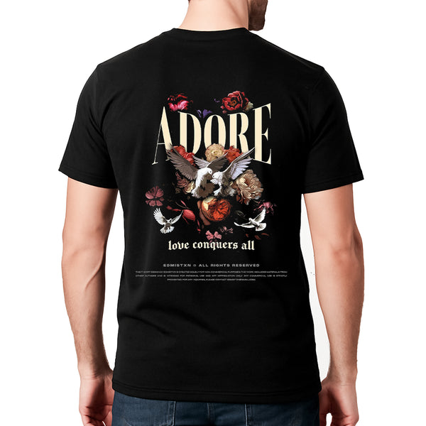 Adore Black T-Shirt By Uraan